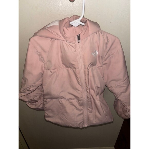 Pink bear NORTHFACEcoat